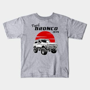 Bronco - Offroad Car Kids T-Shirt